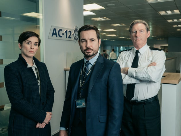 Line Of Duty stars Vicky McClure, Martin Compston and Adrian Dunbar