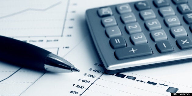 business graphs analyzing.