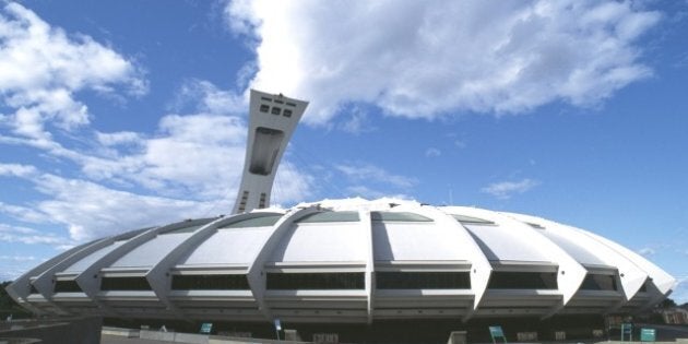 Olympic Stadium, Montreal, 1976. Exterior, Architects: Roger Taillibert. (Photo by Arcaid/UIG via Getty Images)