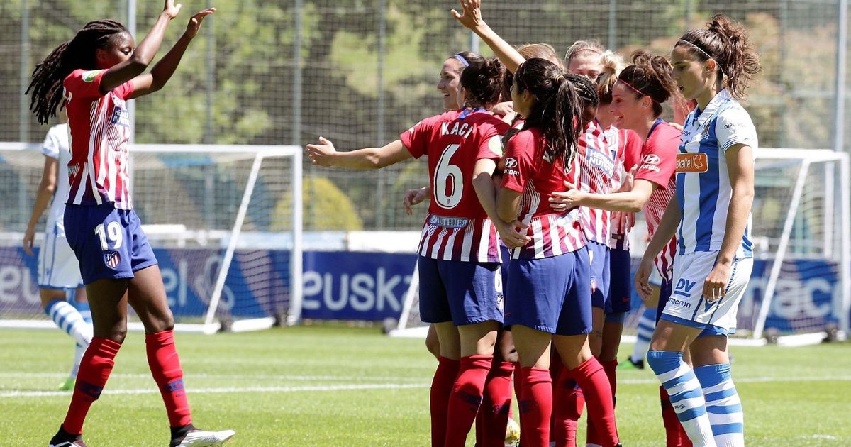 El Atlético de Madrid Femenino, campeón de la Liga ...