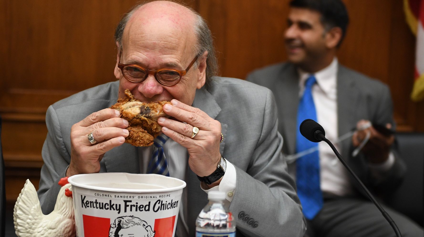 Rep Cohen Squawks About Not Wonderful Chicken In Stunt Mocking William Barr Huffpost