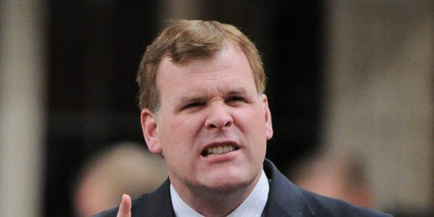 Minister of Foreign Affairs John Baird responds to a question during Question Period in the House of Commons on Parliament Hill in Ottawa, Ontario, on Monday, May 14, 2012. (AP Photo/The Canadian Press, Sean Kilpatrick)