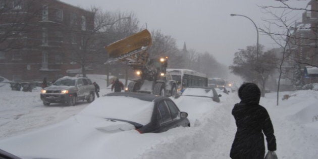 Une tempête de neige ontarienne s'abattra sur le Québec et les