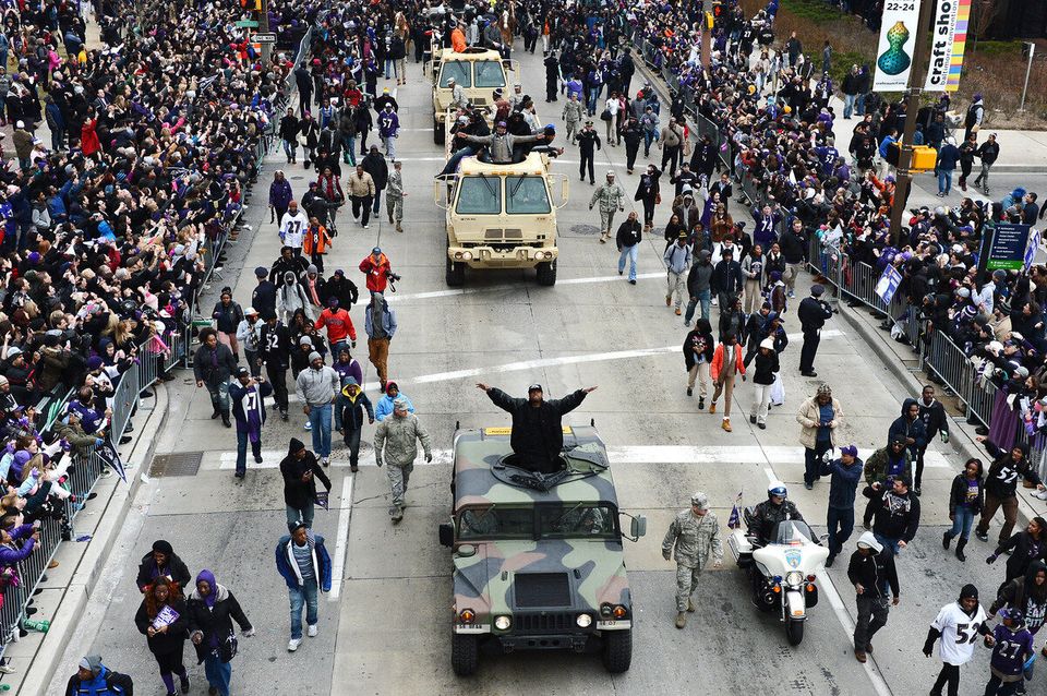 Baltimore Ravens Victory Parade