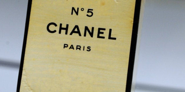 LAS VEGAS - JUNE 24: An unopened bottle of Chanel No. 5 perfume in its original plastic wrap and box, owned by Marilyn Monroe, is displayed at Julien's Auctions annual summer sale at the Planet Hollywood Resort & Casino June 24, 2010 in Las Vegas, Nevada. The auction, which continues through Sunday, features 1,600 items from entertainers including Michael Jackson, Anna Nicole Smith, Marilyn Monroe, Cher, Elvis Presley and Star Trek creator Gene Roddenberry. (Photo by Ethan Miller/Getty Images)