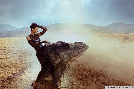 Photo : Rihanna en couverture de Vogue, numéro de novembre 2019