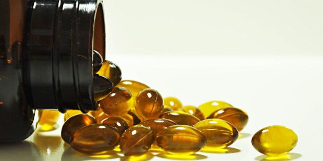 omega3 capsules from rice bran...