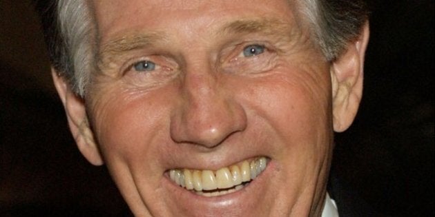 BEVERLY HILLS, CA - OCTOBER 11: Former television host Gary Collins attends the Associates for Breast and Prostate Cancer Studies13th Annual Gala at the Beverly Hilton Hotel October11, 2002 in Beverly Hills, California. (Photo by Frederick M. Brown/Getty Images)