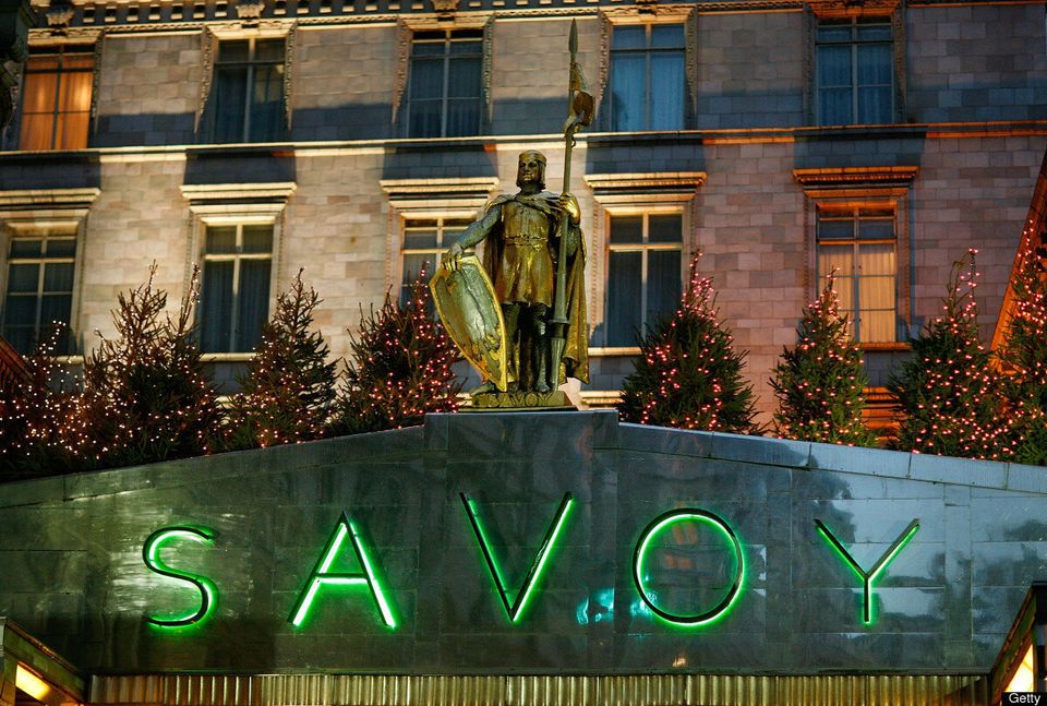 L'hôtel Savoy à Londres