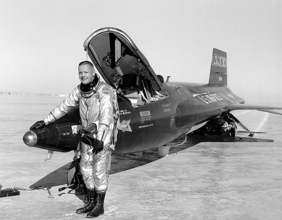 Neil Armstrong en 1960