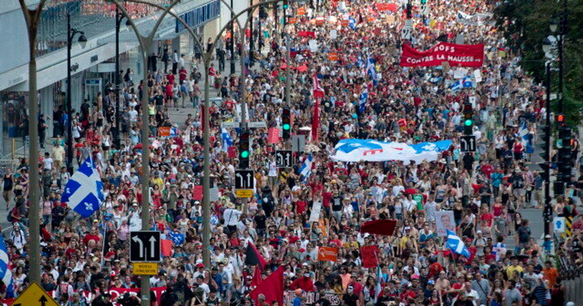 Une Grande Manifestation Est Organisée En Ce Mercredi 22 Août à