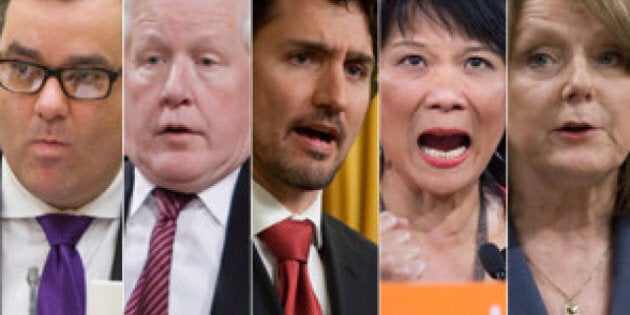 Les meilleurs politiciens du Canada sur