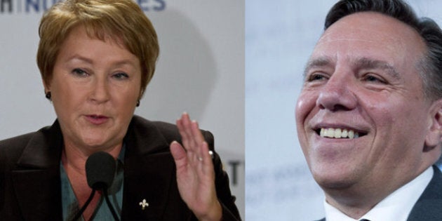 Face à face Marois-Legault