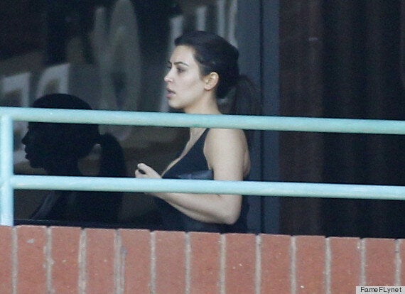 Kim Kardashian sans maquillage: la star au naturel, dans la rue