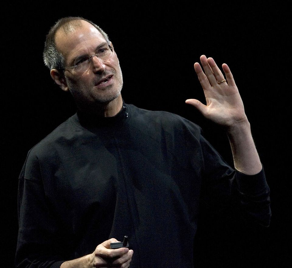 Il faut pouvoir imaginer Steve Jobs des années en arrière pour visualiser...