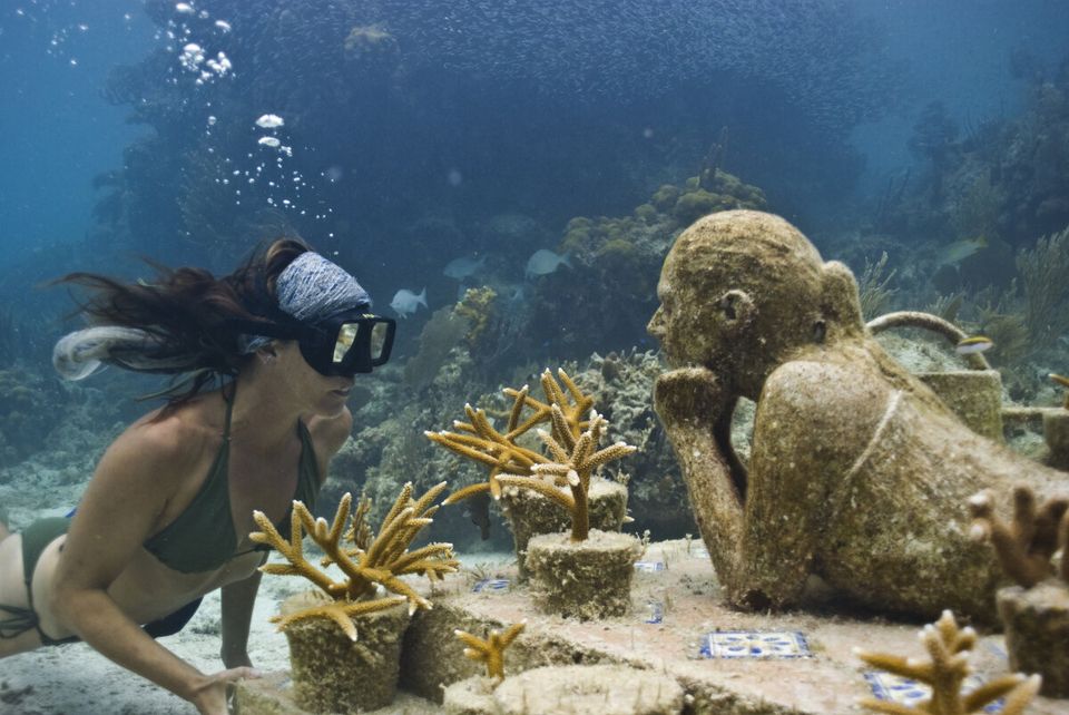 Le musée sous l'eau de Cancún