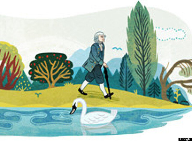 Google Rend Hommage à Jean-Jacques Rousseau Avec Un Doodle Pour Le ...