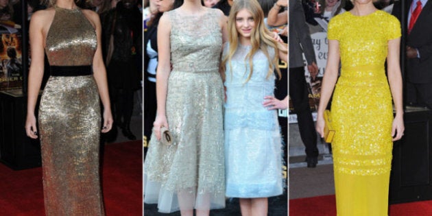 «The Hunger Games»: les stars Jennifer Lawrence, Isabelle Fuhrman et Elizabeth Banks sur le tapis rouge