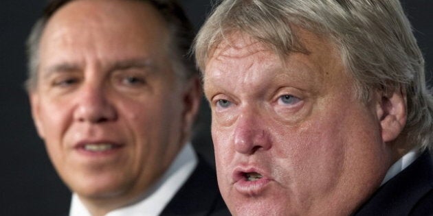 François Legault fait un lapsus et présente «Gaétan