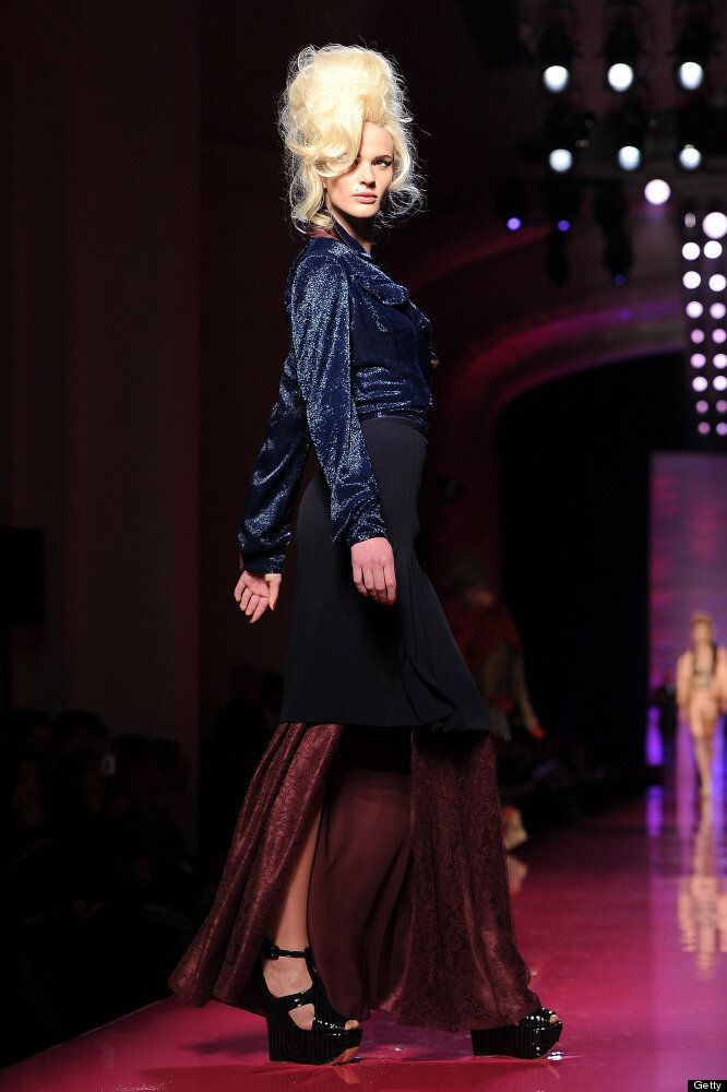Jean Paul Gaultier: le défilé haute couture printemps/été 2012