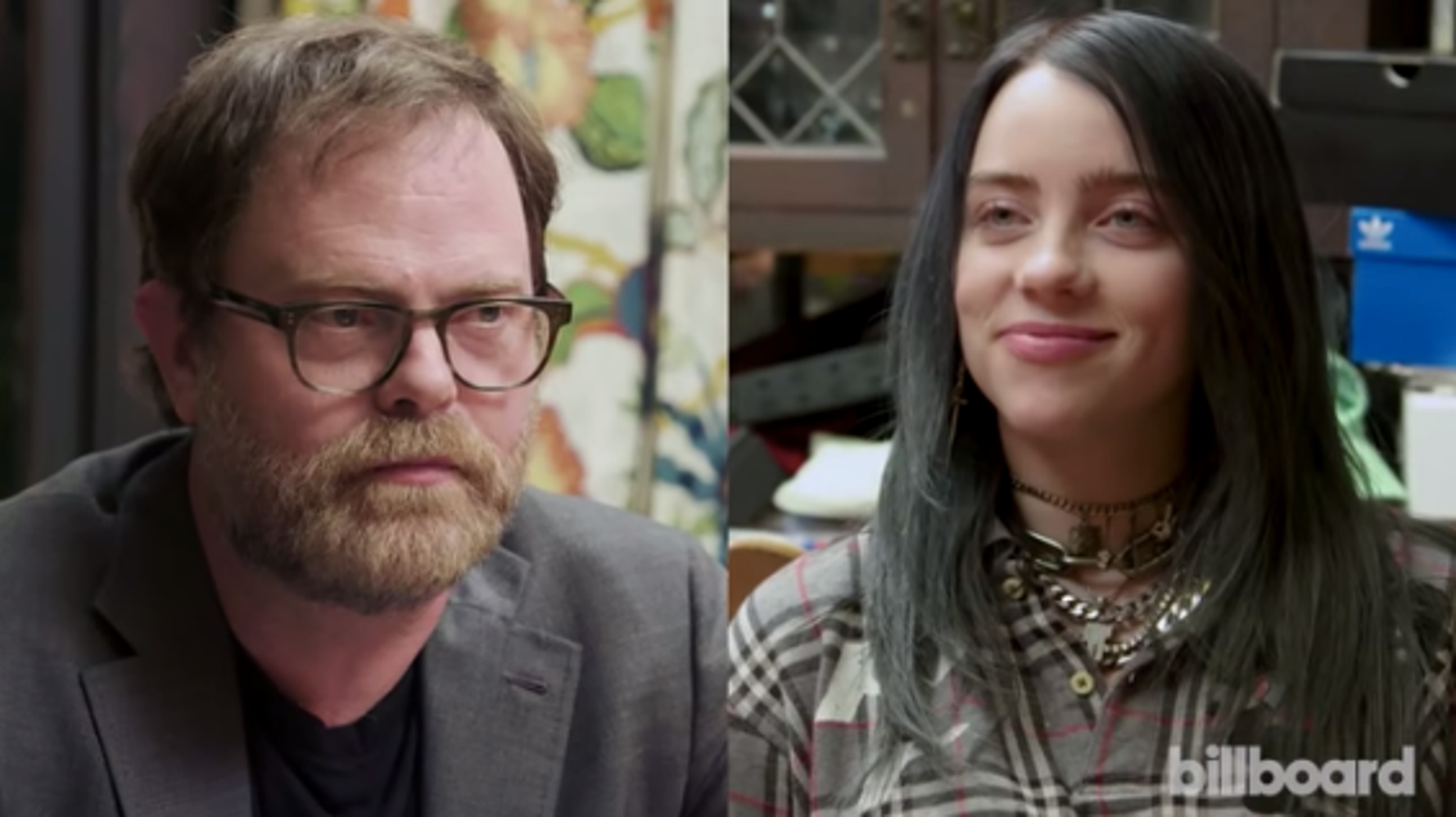 'The Office' Superfan Billie Eilish Takes Quiz With Rainn Wilson | HuffPost1778 x 998