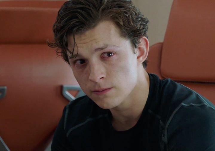 Tom Holland's Peter Parker is in mourning in the second "Spider-Man: Far From Home" trailer. 