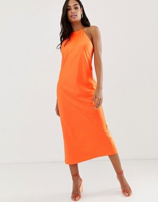 ASOS Design Midi Slip Dress