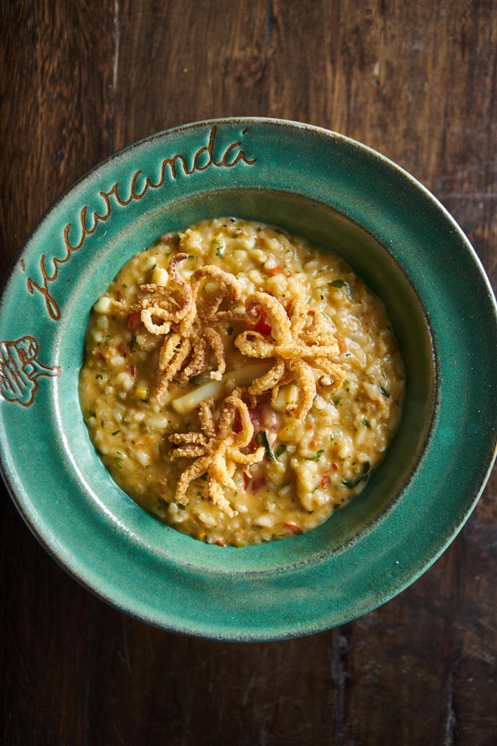 Risoto cítrico... Nham!