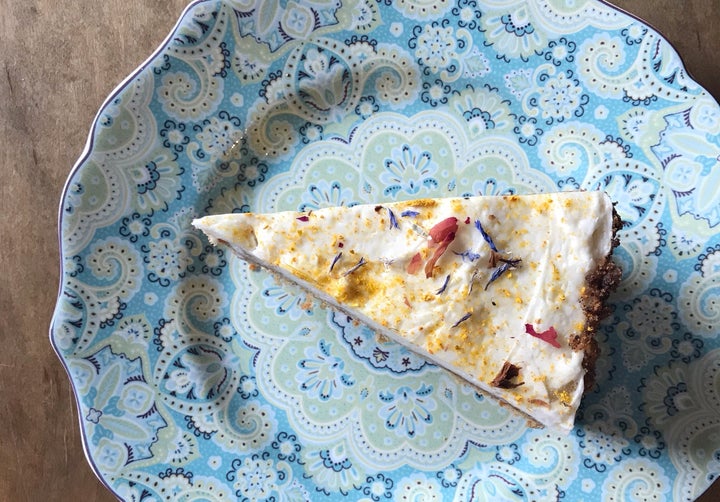Even classic treats can get a CBD boost, like this vanilla cheesecake made by Camerino.