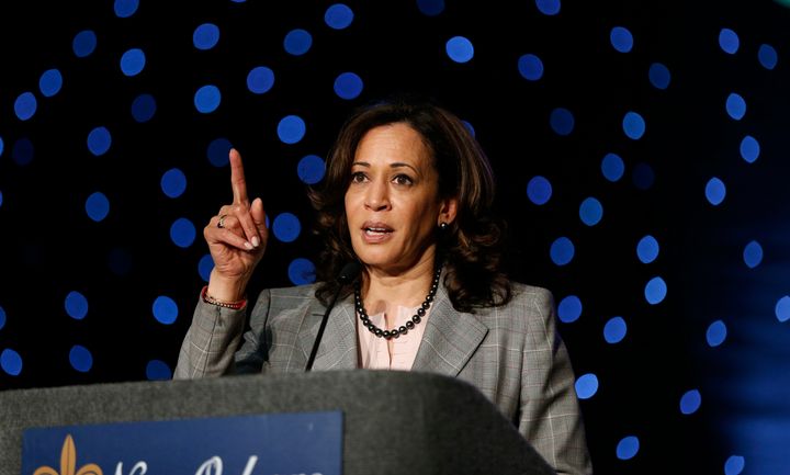 Sen. Kamala Harris just broke from her record of opposing all of Trump's judicial nominees this year, for some reason.