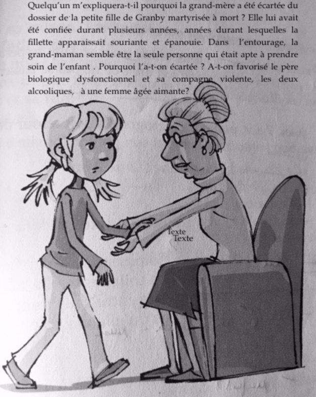 Image tirée du livre «Te laisse pas faire: Les abus sexuels expliqués aux enfants», Éditions de l'Homme, écrit par l'auteure.
