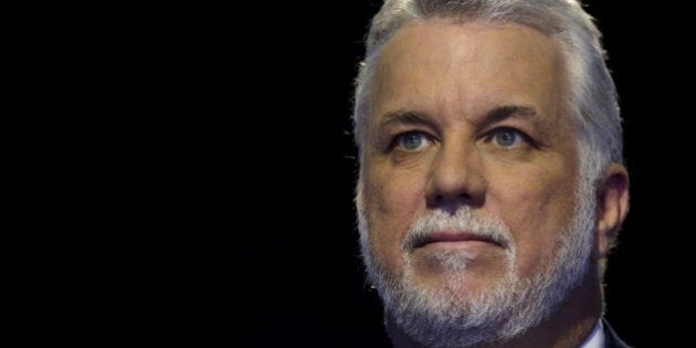 Quebec Premier Philippe Couillard attends the World Climate Change Conference 2015 (COP21) at Le Bourget, near Paris, France, December 5, 2015. REUTERS/Stephane Mahe