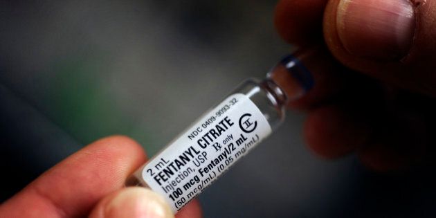 Fentanyl Citrate, a CLASS II Controlled Substance as classified by the Drug Enforcement Agency in the secure area of a local hospital Friday, July10, 2009. Joe Amon / The Denver Post (Photo By Joe Amon/The Denver Post via Getty Images)