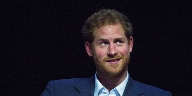 Britain's Prince Harry attends the International Aids Conference at the international convention centre in Durban on July 21, 2016. Britain's Prince Harry and Elton John shared a stage in South Africa, warning that complacency threatened efforts to defeat AIDS and urging young people to lead the fight. / AFP / MATTHEW KAY (Photo credit should read MATTHEW KAY/AFP/Getty Images)