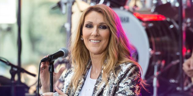 NEW YORK, NY - JULY 22: Singer Celine Dion performs on NBC's 'Today' at Rockefeller Plaza on July 22, 2016 in New York City. (Photo by Gilbert Carrasquillo/FilmMagic)