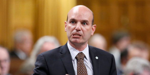 New Democratic Party House leader Nathan Cullen speaks during Question Period in the House of Commons on Parliament Hill in Ottawa June 18, 2013. REUTERS/Chris Wattie (CANADA - Tags: POLITICS)