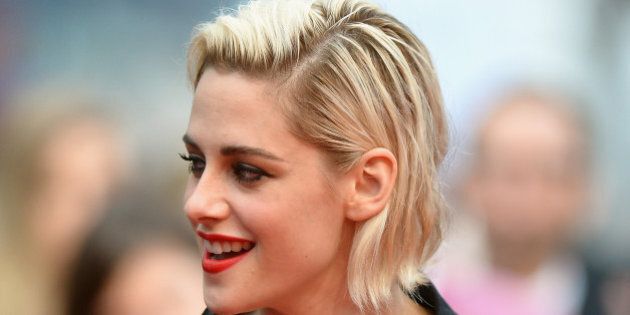 CANNES, FRANCE - MAY 11: American actress Kristen Steward attends the 'Cafe Society' premiere and the Opening Night Gala during the 69th annual Cannes Film Festival at the Palais des Festivals on May 11, 2016 in Cannes, France. (Photo by Dominique Charriau/WireImage)