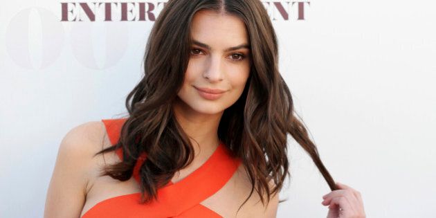 Actress Emily Ratajkowski arrives at The Hollywood Reporter's 23rd annual Women in Entertainment breakfast, in Los Angeles, California December 10, 2014. REUTERS/Jonathan Alcorn (UNITED STATES - Tags: ENTERTAINMENT)