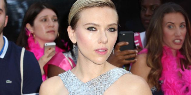Scarlett Johansson attends the premiere of