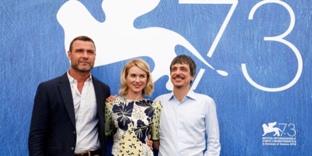 Actor Liev Schreiber, actress Naomi Watts and director Philippe Falardeau (L-R) attend the photocall for the movie