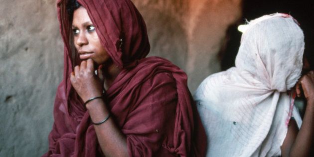 Muslim women from Sudan. 1989.