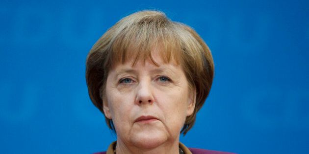 BERLIN, GERMANY - MARCH 26: Portrait of German Federal Chancellor Angela Merkel on March 26, 2012, in Berlin, Germany. Photo by Thomas Trutschel/Photothek via Getty Images)***Local Caption***Angela Merkel