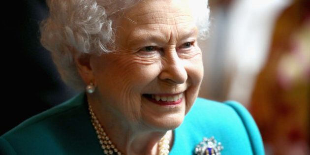 LONDON, ENGLAND - MAY 31: Queen Elizabeth II visits Drapers' Hall for a luncheon on the occasion of the 70th Anniversary of Her Majesty's Admission to the Freedom of the Company on May 31, 2017 in London, England. (Photo by Chris Jackson - WPA Pool/Getty Images)