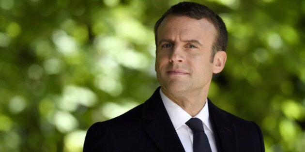 French President elect Emmanuel Macron attends a ceremony to mark the anniversary of the abolition of slavery and to pay tribute to the victims of the slave trade at the Jardins du Luxembourg in Paris, France, May 10, 2017. REUTERS/Eric Feferberg/Pool