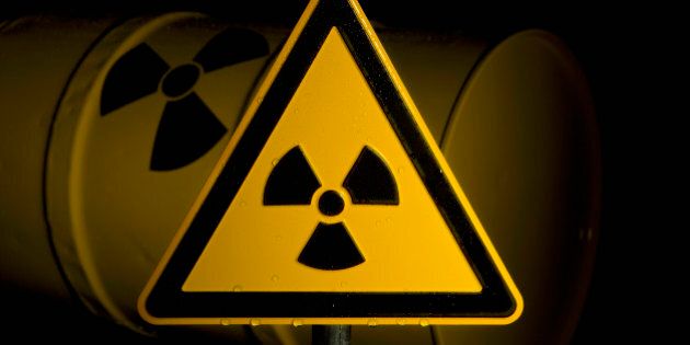 A Radioactive Warning Sign