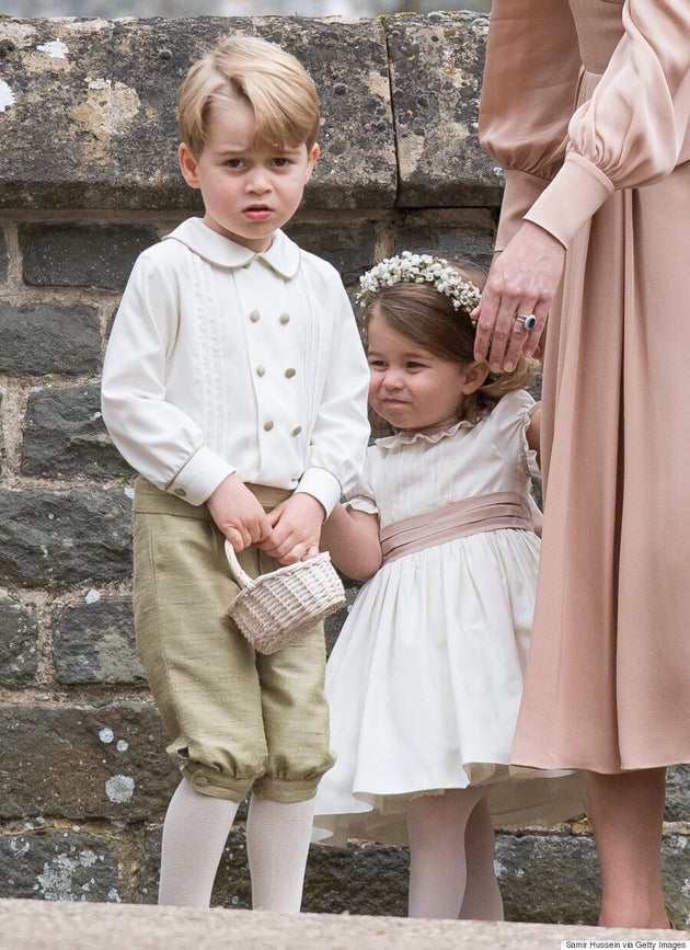 Pippa Middleton et James Matthews mariés: George et Charlotte ont réjoui les photographes à la