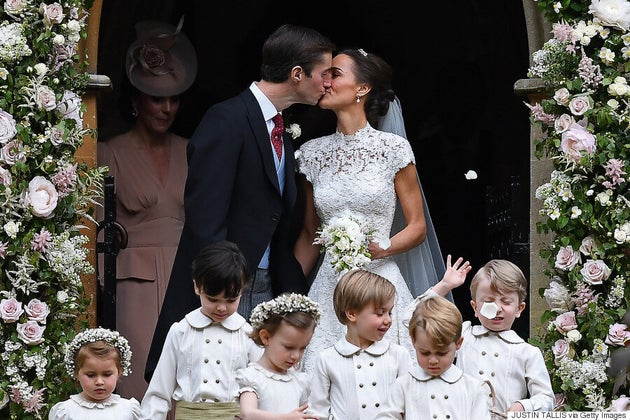 Pippa Middleton et James Matthews mariés: George et Charlotte ont réjoui les photographes à la