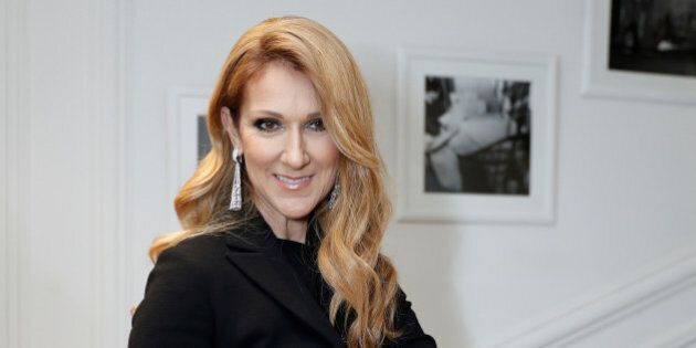 Singer Celine Dion poses before attending the Dior Haute Couture Fall Winter 2016/2017 fashion show in Paris, France, July 4, 2016. REUTERS/Benoit Tessier