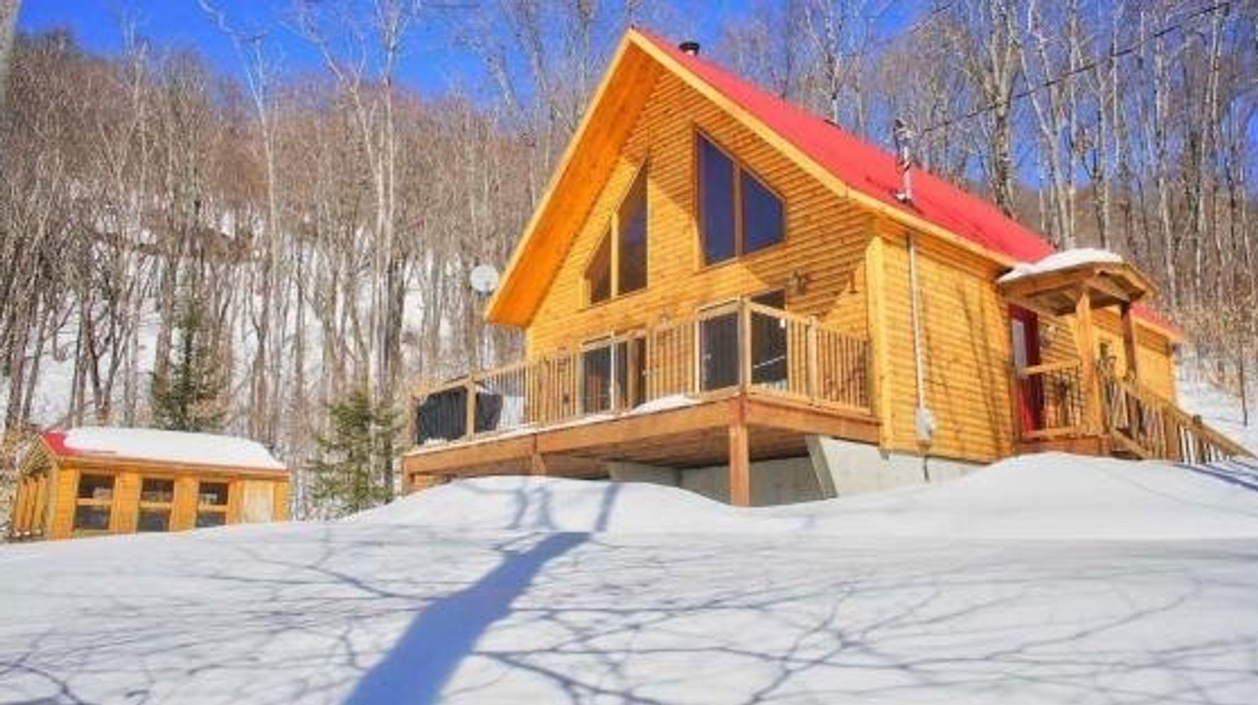 Julie Bélanger vend son magnifique chalet rustique (PHOTOS) | HuffPost Vivre