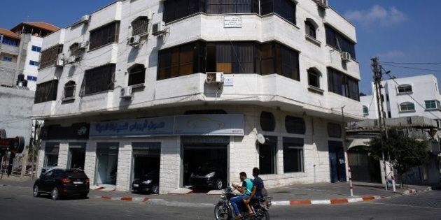 A picture taken on August 4, 2016, shows the office of the US-based Christian NGO, World Vision, in Gaza City.Israel charged Mohammed al-Halabi, the Gaza director of thte Christian humanitarian organisation, with having diverted millions of dollars in foreign aid to the Palestinian Islamic movement Hamas and its armed wing.The Shin Bet internal security service said $7.2 million (6.5 million euros) given to World Vision had been diverted to Hamas each year, with some of it funding the Gaza Strip rulers' military campaign against Israel. / AFP / MOHAMMED ABED (Photo credit should read MOHAMMED ABED/AFP/Getty Images)